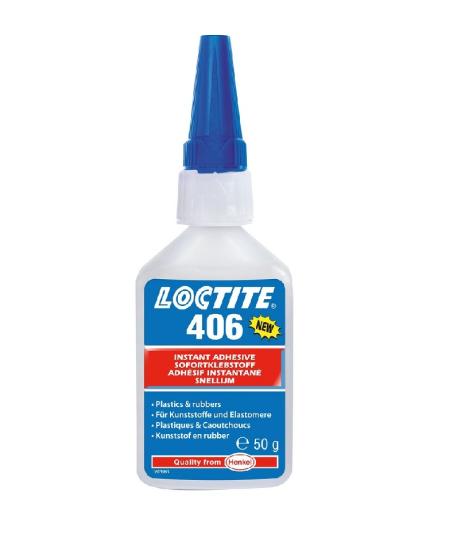 Loctite 406 Hızlı Yapıştırıcı Plastik Kauçuk 50 gr