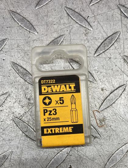 Dewalt Pz3 25mm Bits Uç (5 Adet) Dewalt DT7322