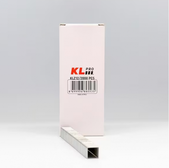KL Pro 12 Mm Zımba Teli ( 8016 ) 2.000 Adet KLZ12