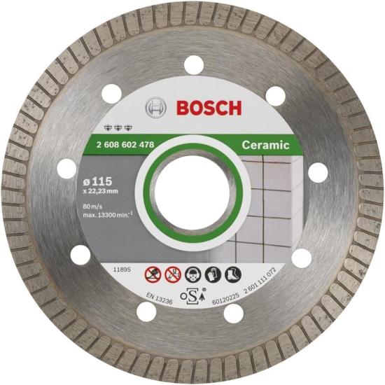 Bosch Best 115mm Extra Temiz Turbo Seramik Kesme Diski 2608602478