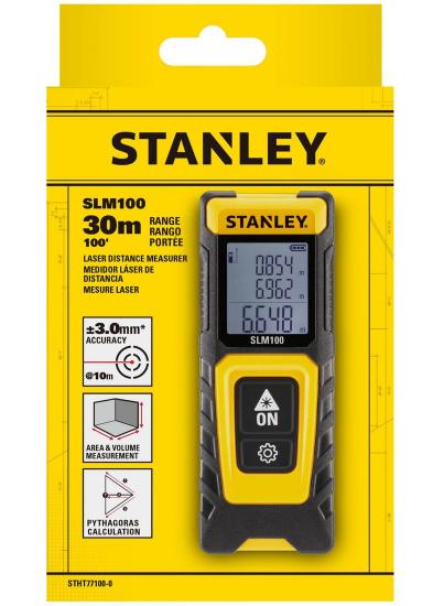 Stanley STHT77100-0 SLM100 30 Metre Lazer Mesafe Ölçer